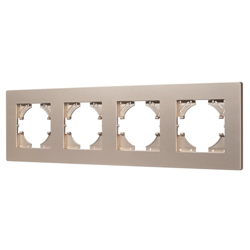 Рамка пластиковая FRM-PERIO-PL-4-GD (Arlight, -)