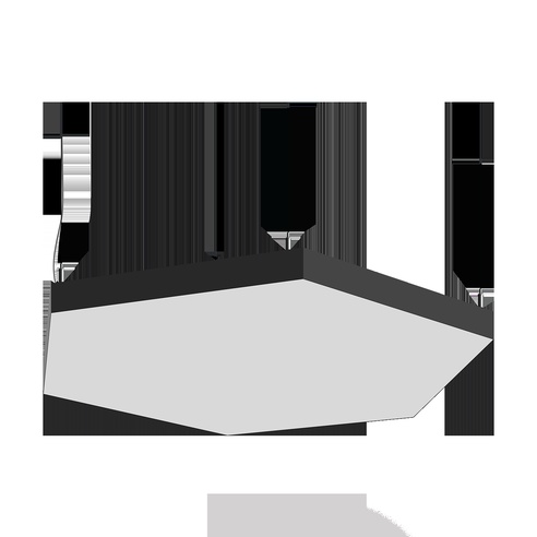 Cветодиодный фигурный светильник MS-HEX Гексагон 1200mm 160W 3000/4000/6000K