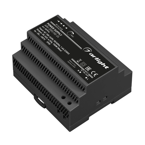Блок питания ARV-DRS-150-24 (24V, 6.25A, 150W) (Arlight, IP20 DIN-рейка 5 лет)