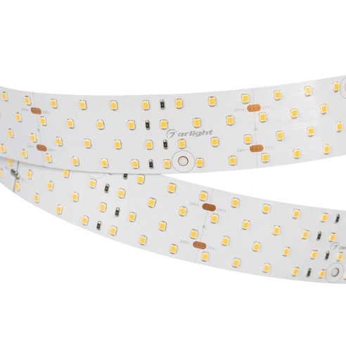 Лента светодиодная RT 2-2500 24V Cool 8K 4x2 (2835, 700 LED, LUX) (Arlight, 30 Вт/м, IP20)