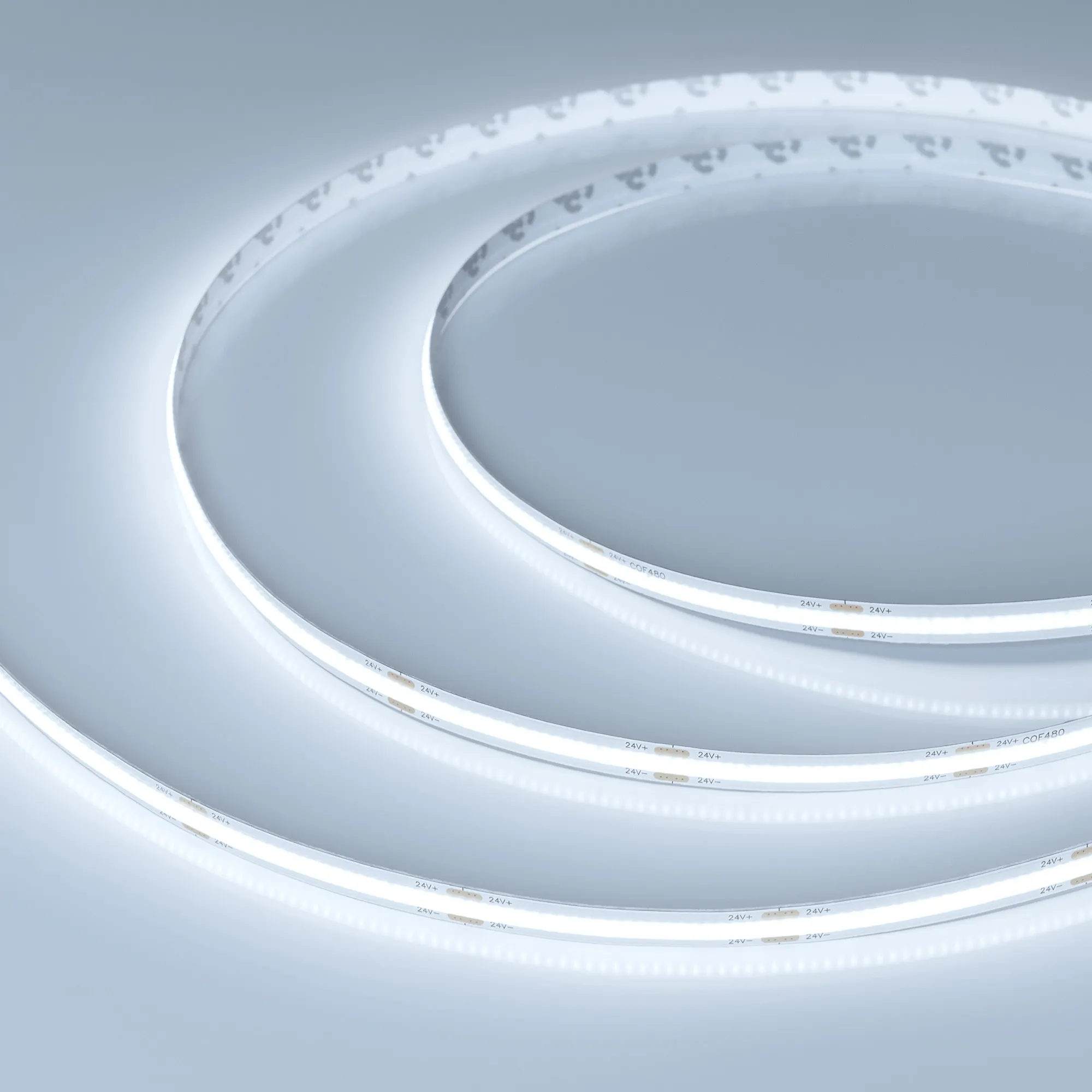 Лента светодиодная COB-X480-8mm 24V White6000 (10 W/m, IP20, 20m PRO REEL) (Arlight, -)
