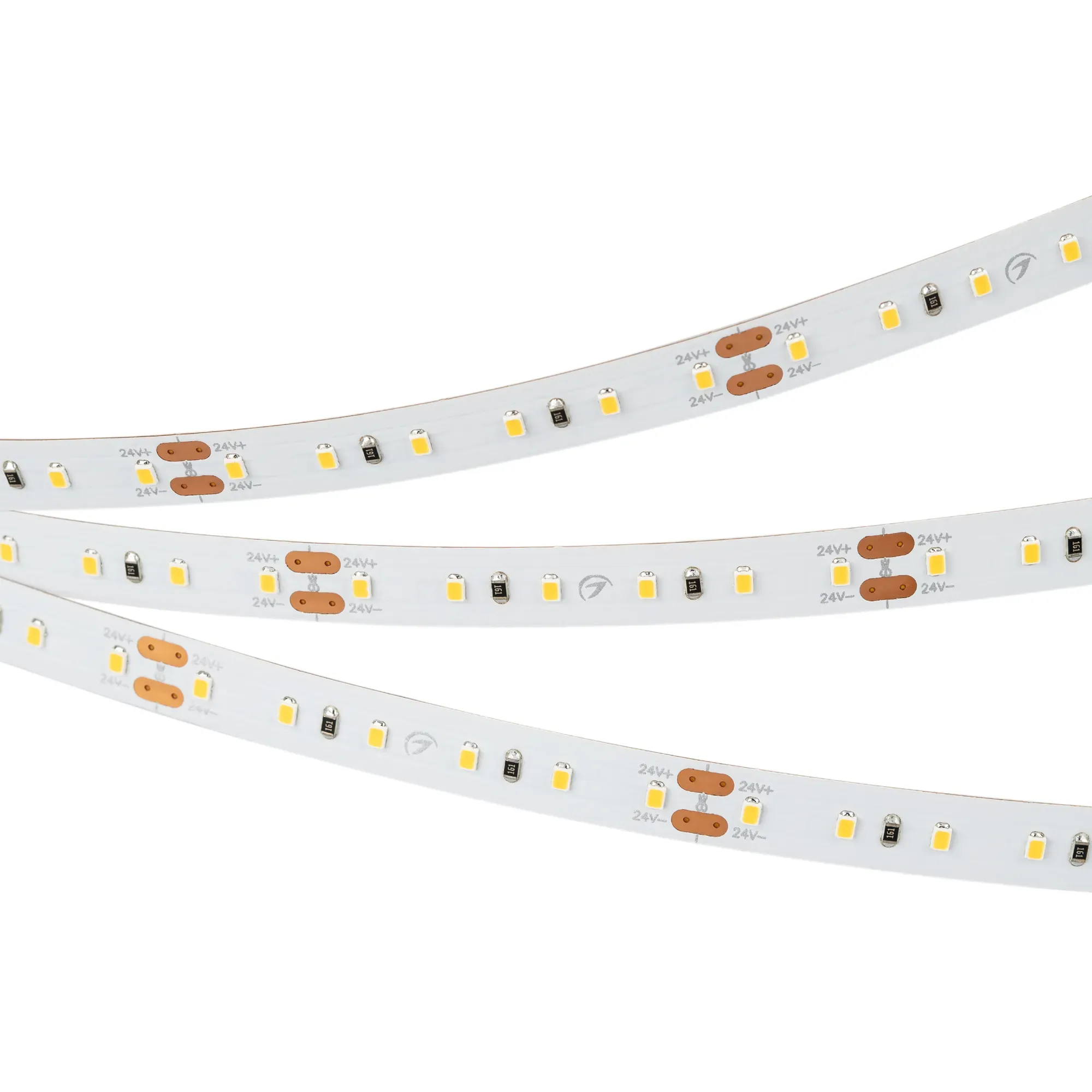 Лента UL-A180-8mm 24V Warm3000 (14.4 W/m, IP20, 5m) (Arlight, Открытый)