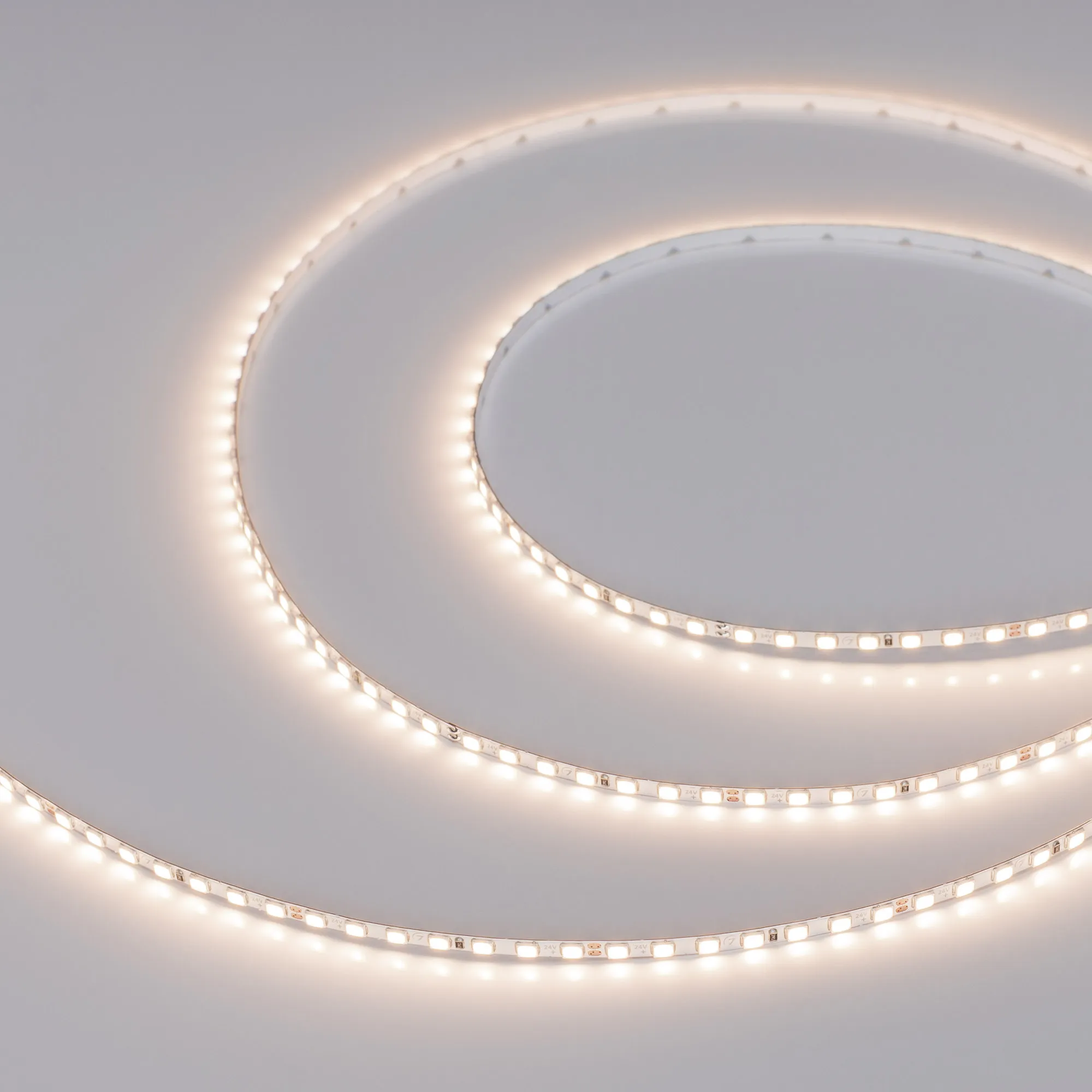 Лента светодиодная UL-A140-3.5mm 24V Warm3500 (6 W/m, IP20, 2835, 5m) (Arlight, узкая)