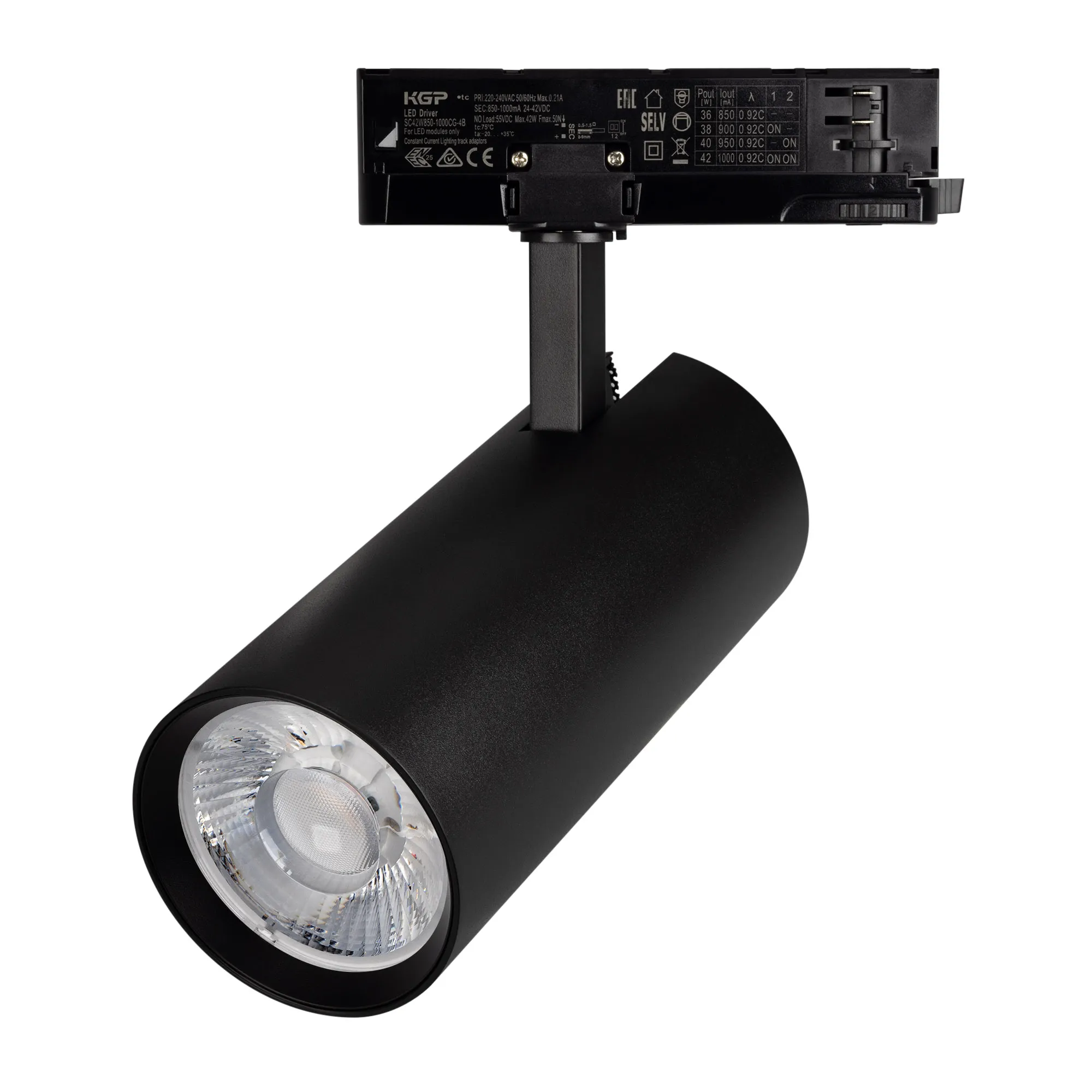 Светильник LGD-GERA-4TR-R90-40W Day4000 (BK, 36 deg, 230V) (Arlight, IP20 Металл, 5 лет)