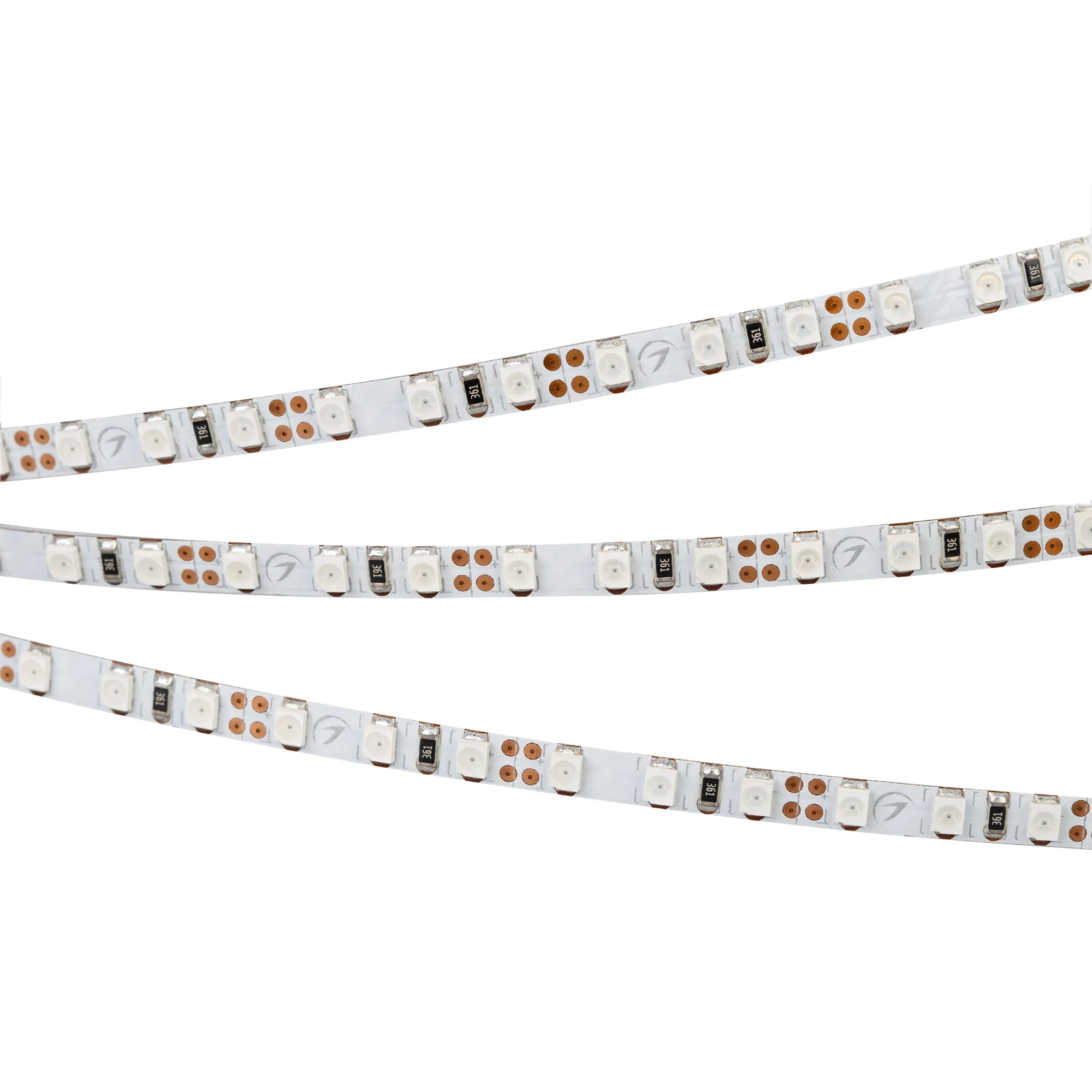 Лента светодиодная RT 2-5000 12V Green 5mm 2x (3528, 600 LED, LUX) (Arlight, 9.6 Вт/м, IP20)